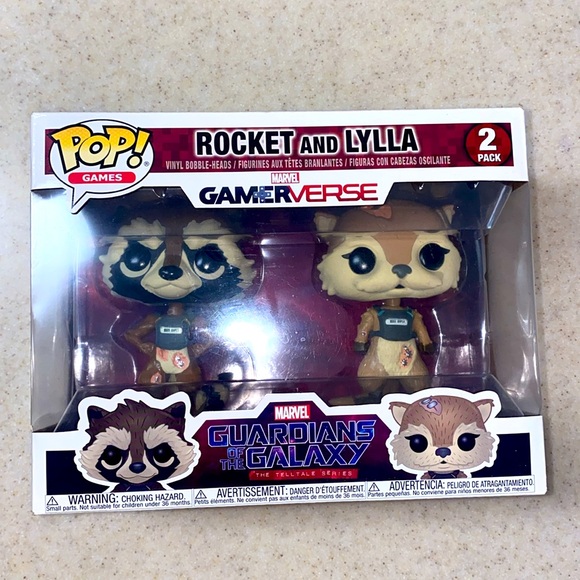 Funko Pop! Games Rocket and Lylla 2-Pack - Multicolor - Picture 7 of 10
